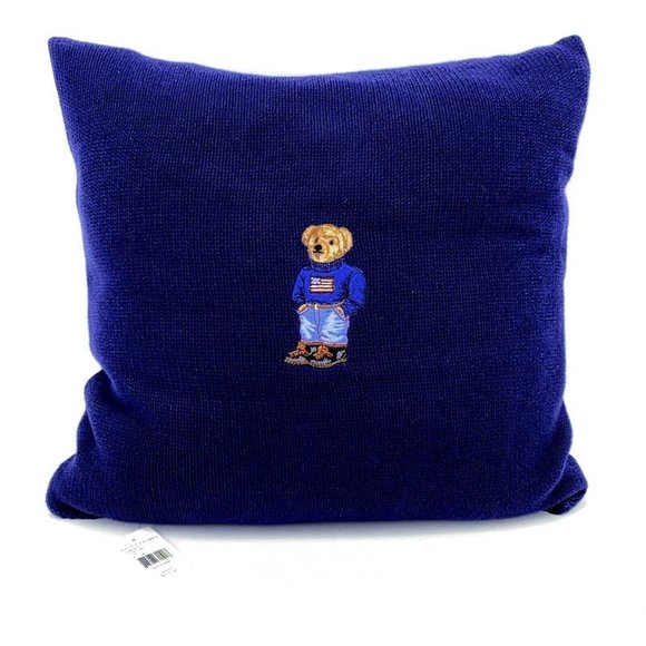 Ralph Lauren Other - Ralph Lauren Home USA Flag Bear Sweater Pillow
